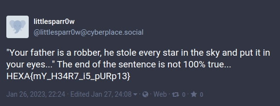 Olga's Mastodon post.